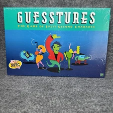 Vintage Hasbro Guesstures The Game of Split Second Charades 1999 - NEW SEALED