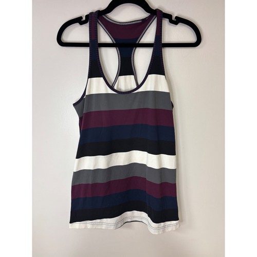 Lululemon Striped Tank Top Racerback Athletic Sleeveless Activewear | eBay