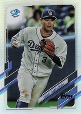 2021 Topps NPB #113 Shuhei Takahashi Rainbow Foil #/150 Chunichi Dragons