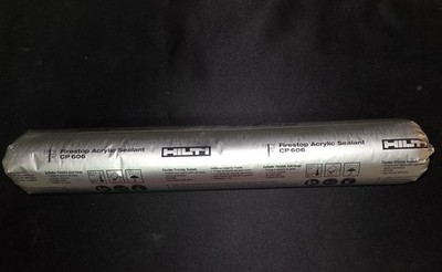 (10) Hilti CP 606 Firestop Acrylic Sealant Sausage Pack Exp 2/17/2028