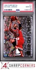 1996 FLEER METAL #11 MICHAEL JORDAN BULLS HOF PSA 10