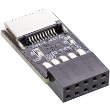 USB 3.1 Front Panel Socket Key-A -to USB 2.0 9Pin 10Pin Mainboard Header Exte...
