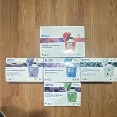 Hanna Instruments Marine Colorimeter Set HI782 HI772 HI780 HI774 HI758