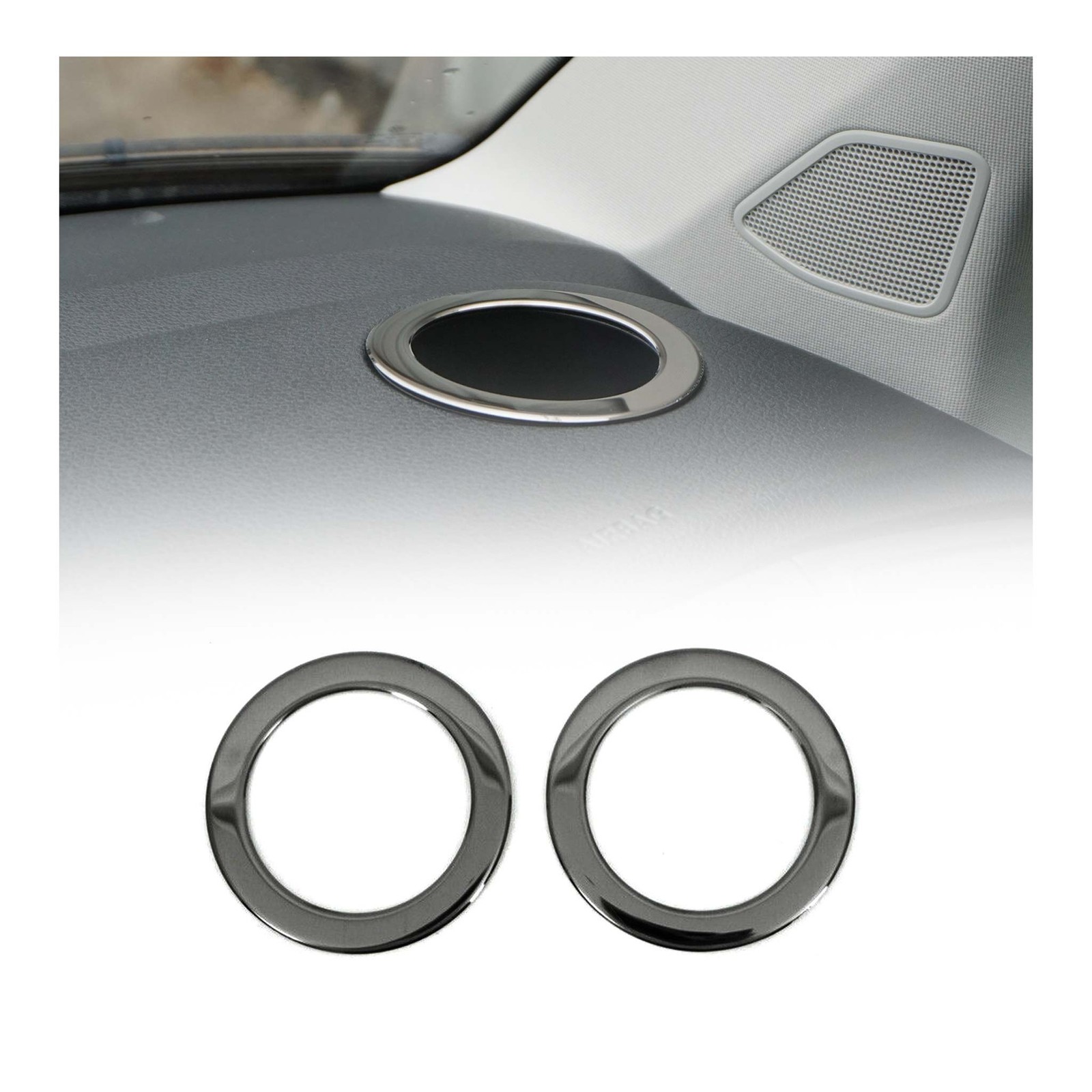 Cadre porte-gobelet pour VW T6 anti-rayures en inox robuste pour Transporter 15-24