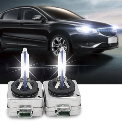 2x D1R HID Bulbs Glass 35W 6000K Car Headlight White Replace 66144 Automotive