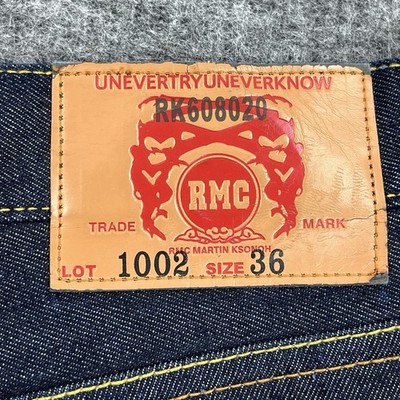 RMC Red Monkey Jeans Mens 36 Blue Denim Skater Hip Hop Spider