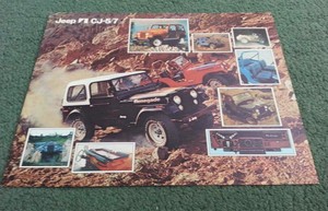 1977 1978 Jeep Cj5 Cj7 Cj 5 Cj 7 Renegade Golden Eagle Uk