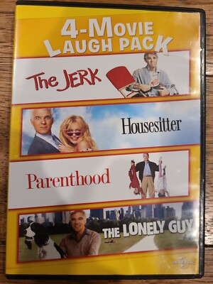 The Jerk/ Housesitter/ Parenthood/ The Lonely Guy 4-Movie Laugh Pack Ships Free!
