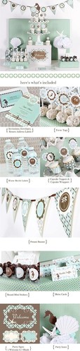 Beach Party Supplies Kit | Invitations, Favors, Decorations | Mod Party | Summer - Bild 2 von 4