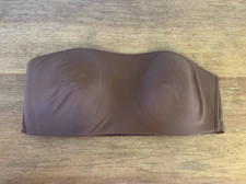 Victoria's Secret Mousse Brown LARGE DD Love Cloud Wireless Strapless Lounge Bra