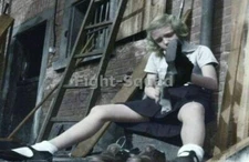 WW2 Picture Photo Young women of Bund Deutscher Mädel League of German Girl...