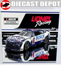 ROSS CHASTAIN 2024 DARLINGTON FALL RETRO BUSCH BEER THROWBACK 1/24 ARC DIECAST
