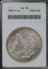 1890-S $1 Morgan Silver Dollar ANACS AU 58 | Soap Box
