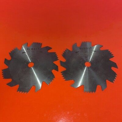 Vintage 6  Steel Circular Saw Blades Delta Lancaster, PA. Part #6024 R.P.M. 3600