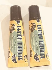 Perfectly Posh Lemon Wedgie Lip Scrub 0.375 oz Lot of 2