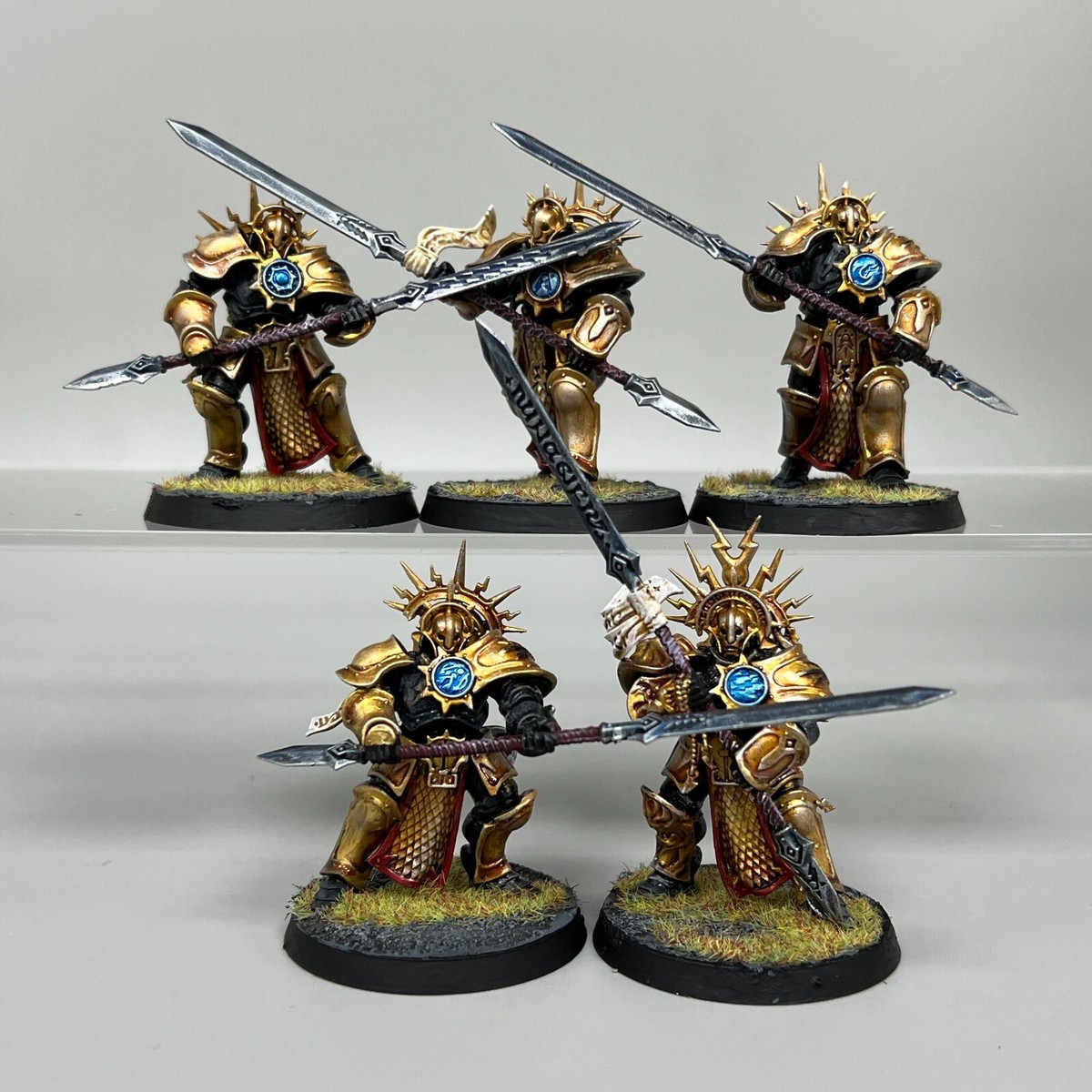 5 STORMCAST ETERNAL PROTECTORS WARHAMMER AGE OF SIGMAR AOS
