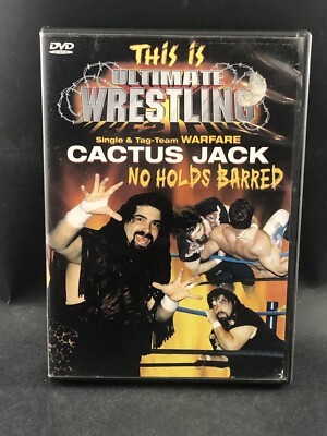 This Is Ultimate Wrestling Cactus Jack, No Holds Barred DVD MULT DVD'S SHIP FREE