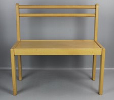 Wehrfritz Kinderbank Holzbank SH 32,5cm x L 61cm Buche Natur KR4-KB