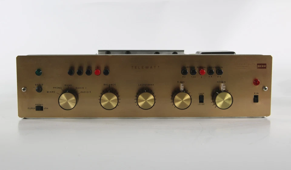 Amplifier Röhrenverstärker Stereo Verstärker VS-71 Telewatt K+H Klein+Hummel - Bild 2 von 4