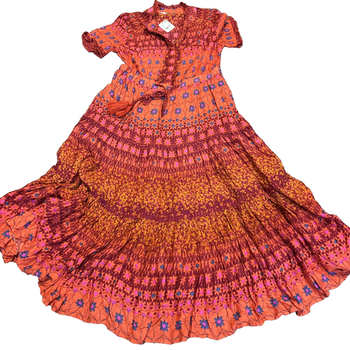 FREE PEOPLE Rare Feeling Maxi Dress in Ruby Red Size Small Brand New $148