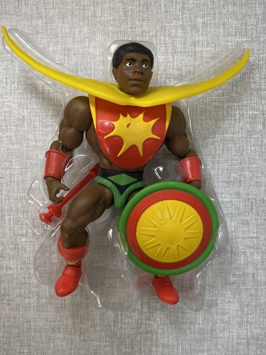 MOTU Masters Universe Origins Rulers of the SUN MAN figure LOOSE Complete Sunman - Afbeelding 3 van 6