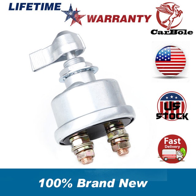 12V 190A Heavy Duty Master Battery Quick Disconnect Power Shut Off