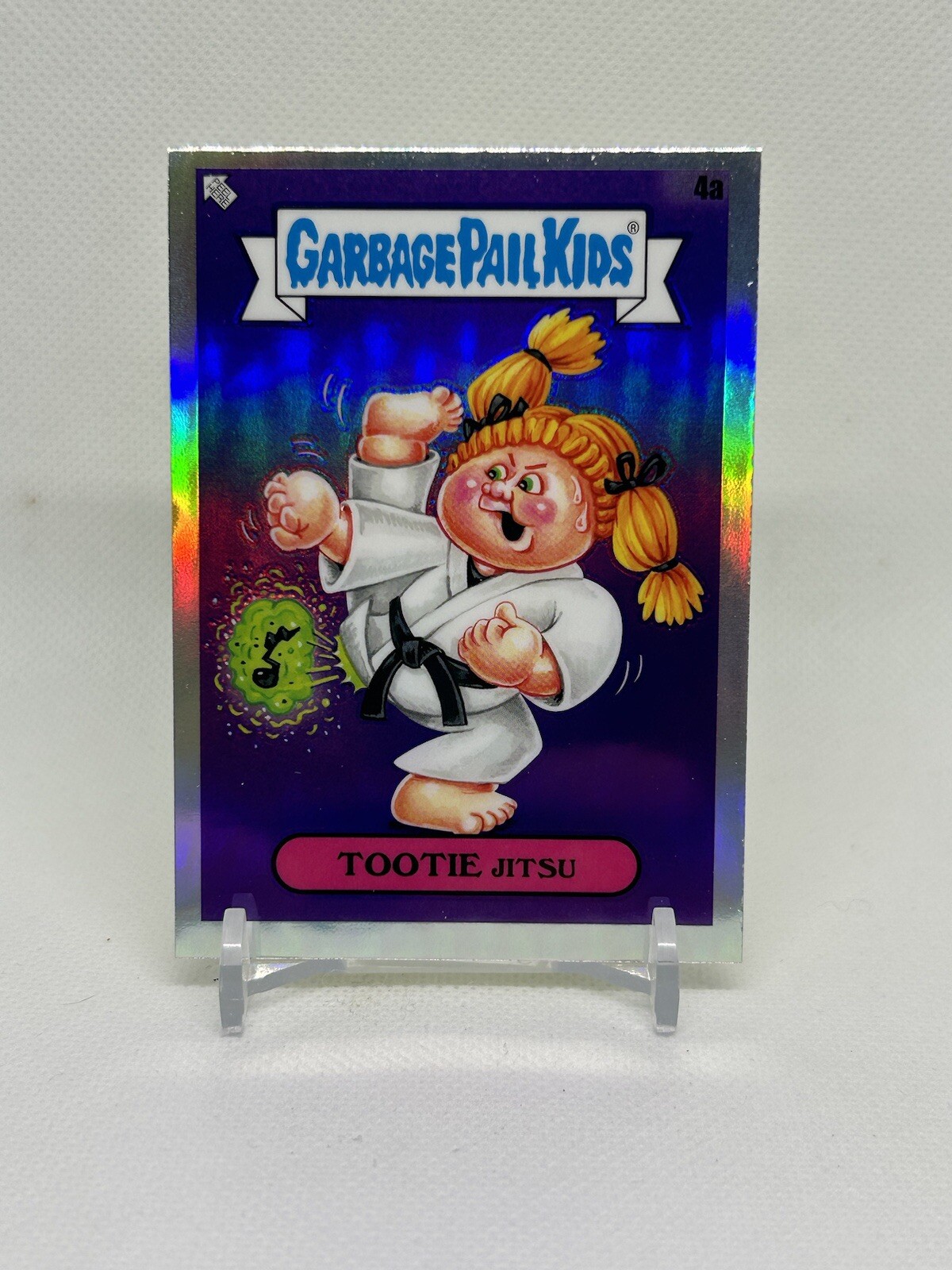 Garbage Pail Kids Chrome 7 Tootsie Jets #4a  Contests Of Losers