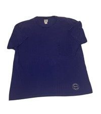 Vtg Other Wear Hanes Mens Blue T Shirt xl Pocket Single Stitch Made In Usa 90s