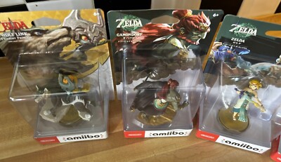The Legend Of Zelda 7 Amiibo Bundle Link Zelda Ganondorf Twilight