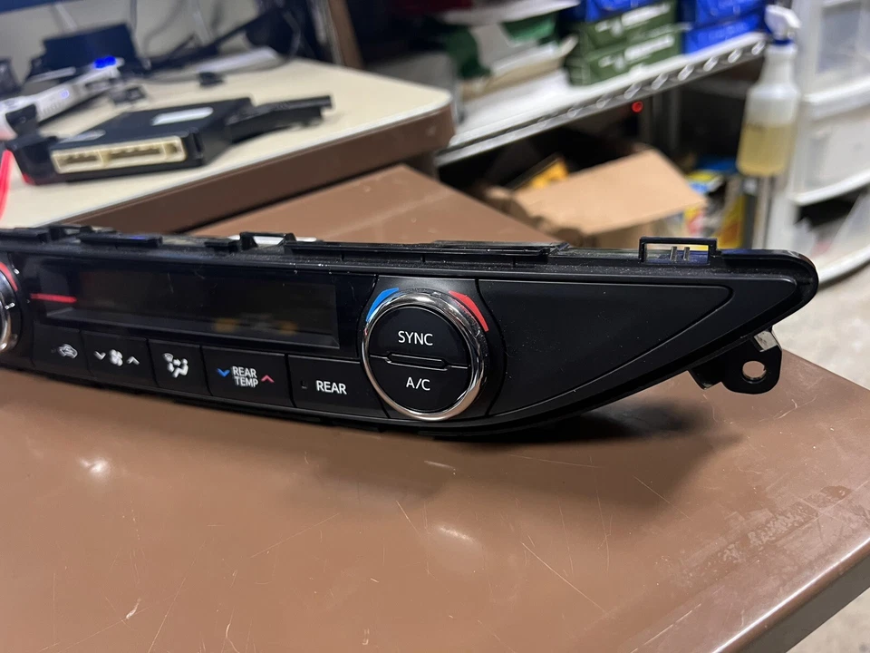 Toyota Highlander 2014-2019 automático doble clima calefacción aire acondicionado control de temperatura OEM Foto 4 de 4