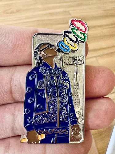 Alfileres esmaltados SND - Llavero acrílico - Regalos olímpicos de París - Imagen 3 de 7