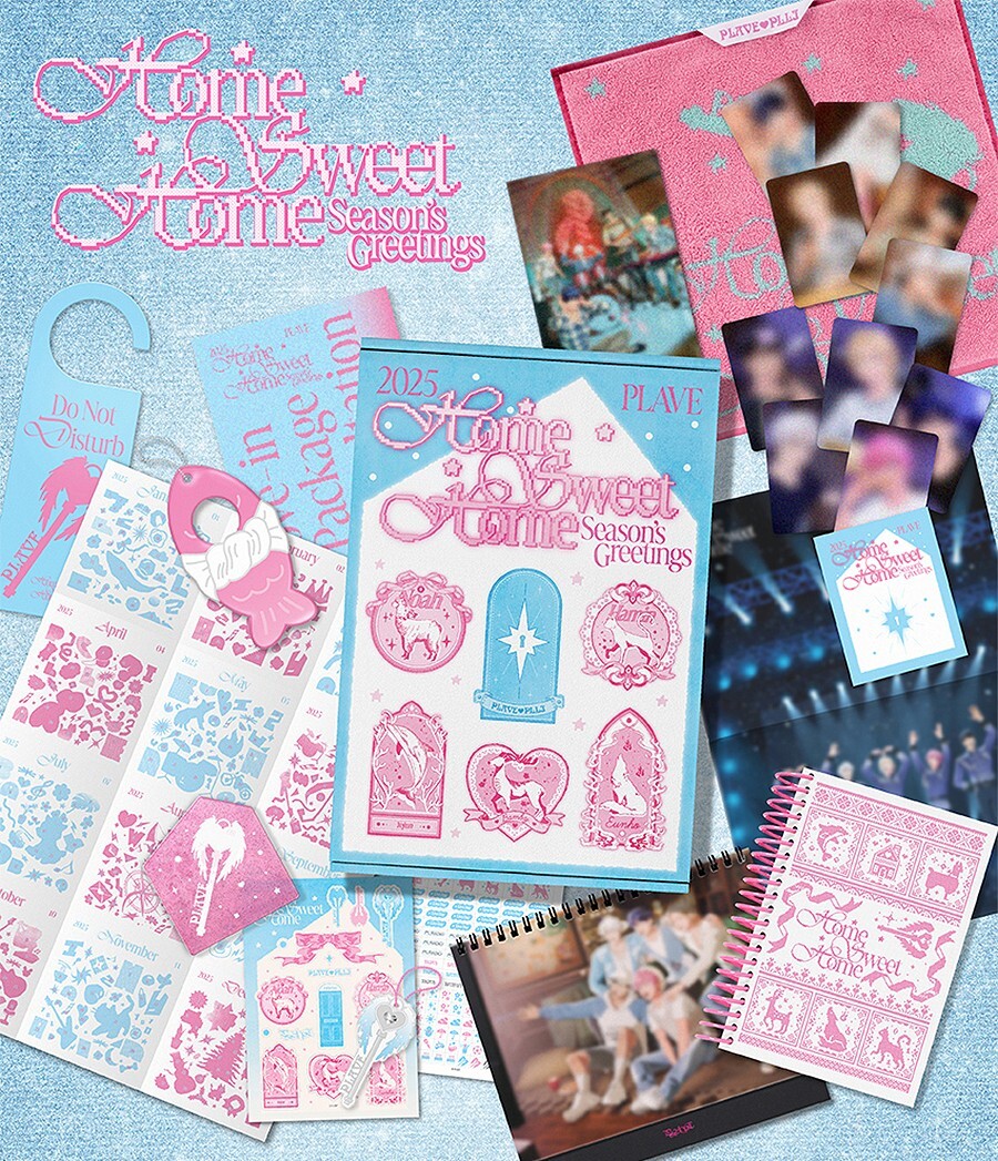 PLAVE SEASON'S GREETINGS 2024&2025 シーグリ PLAVE 2025 SEASON'S GREETINGS/Calendar+Diary+Towel+Book+3 Poster+