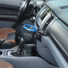 Navigation Screen Lower Cup Holder with Blue Ring For Ford Ranger T7 T8 2015-21