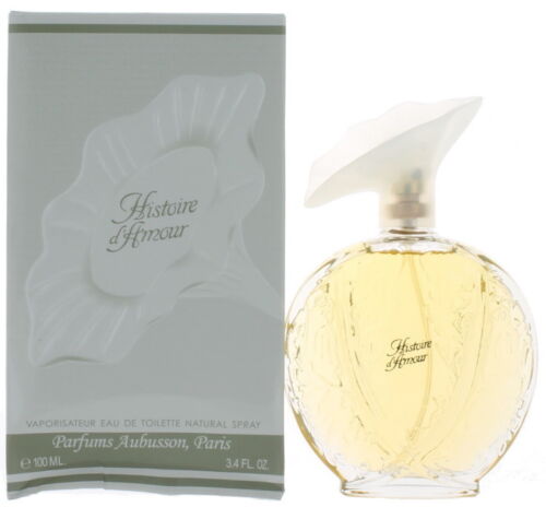 Histoire D'Amour by Aubusson for Women EDT Perfume Spray 3.4 oz Damaged Box - Afbeelding 1 van 1