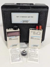 Vtg Noyes Fiber Optic Systems MLP 1-2 Multimode Light Pack Kit OPM 1-2B OLS1-2