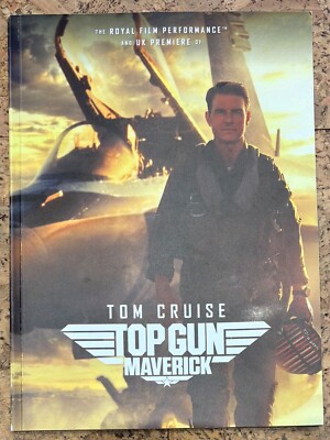 TOP GUN MAVERICK - Royal Premier Programme Guide Booklet May 2022, Tom Cruise