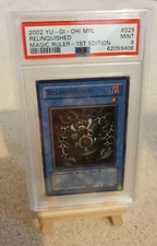 Yu-Gi-Oh - Relinquished - 1st Edition - MRL-029 - Magic Ruler - PSA Graded 9