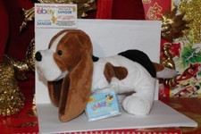 WEBKINZ HOUND DOG.COMES WITH SEALED/UNUSED CODE/TAG-NICE GIFT.USED
