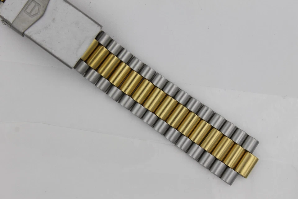 Tag Heuer BB0305 Mens Womens Midsize 2000 Watch Band Bracelet 18mm Gold WE1220 - Image 4 of 4