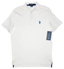 U.S. Polo Assn. #11681 NEW Men's Luxury Feel Interlock Polo Shirt