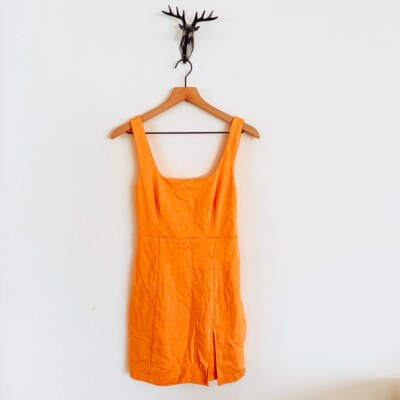 Showpo Women's Orange Mini Sleeveless Dress Size 8 | eBay Showpo Women's Orange Mini Sleeveless Dress Size 8 | eBay
