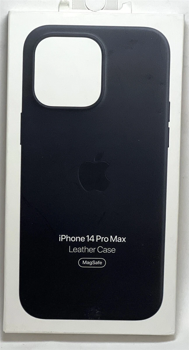 iPhone 14 Pro Leather Case with MagSafe Midnight