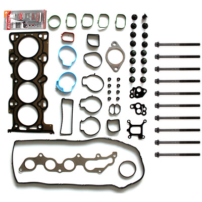 Engine Head Gasket Bolts Set For 2004/2005 Mazda 3 2.0L l4 DOHC 16V Eng LFD