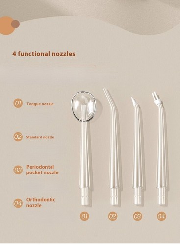 KONKA Electric Water Flosser Dental Oral Irrigator Portable Calculus Waterproof - Foto 7 di 26