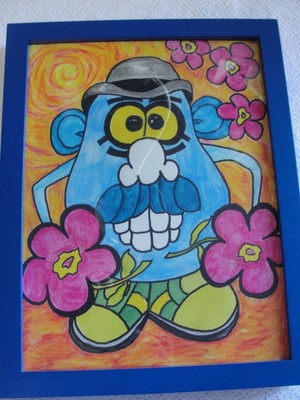 mr potato head painting