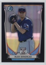 2014 Bowman Draft Top Prospects Chrome Black Refractor 32/75 Chi Gonzalez 7eo