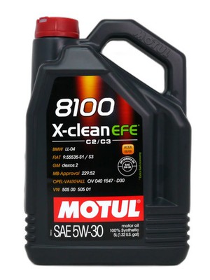 5l Motul 8100 X-clean EFE 5W-30 Motoröl