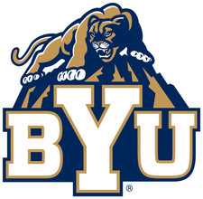 BYU Cougars 4 Inch NCAA Vinyl Die-Cut Decal Sticker Free Shipping