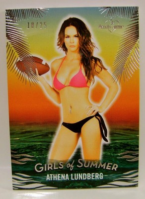 ATHENA LUNDBERG #18 /25 SILVER GIRLS OF SUMMER BENCHWARMERS 2025