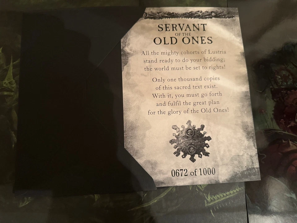 Warhammer Lizardman Seraphon Army Book Limited 672 Of 1000 Rare Oop 2012 - Image 3 of 4